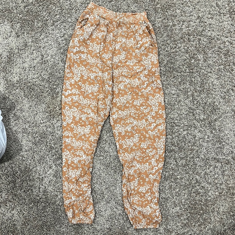 Flower Dressy Joggers